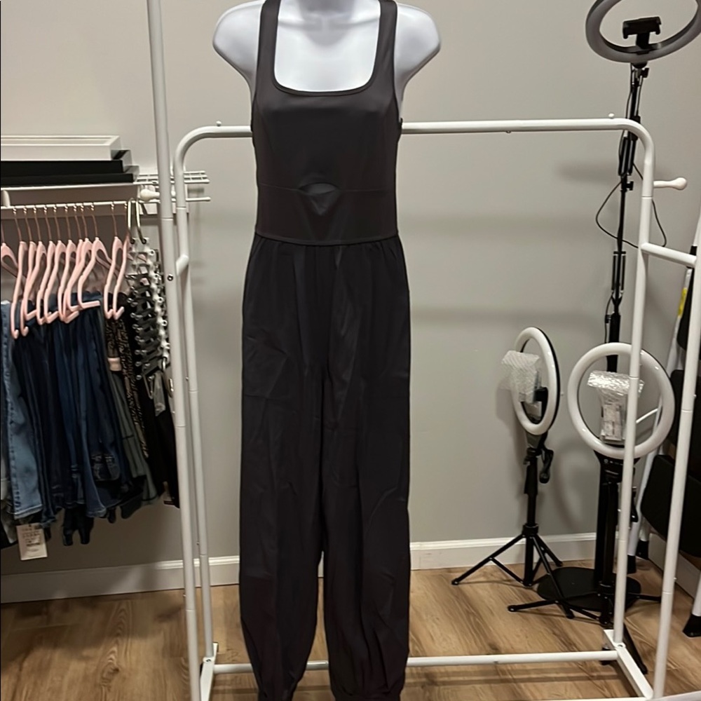 Elegant Charcoal Jumpsuit Brand New in Packaging